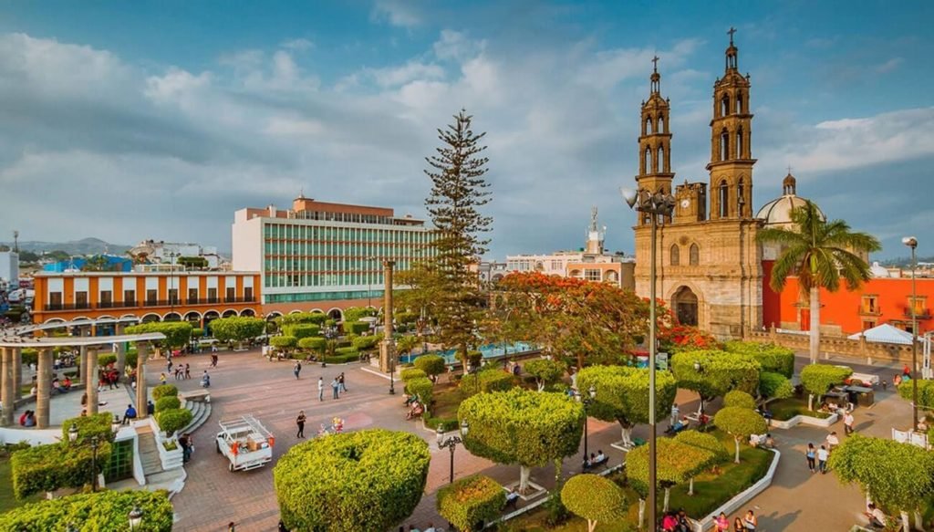 Vista panorámica del centro de Tepic, Nayarit
