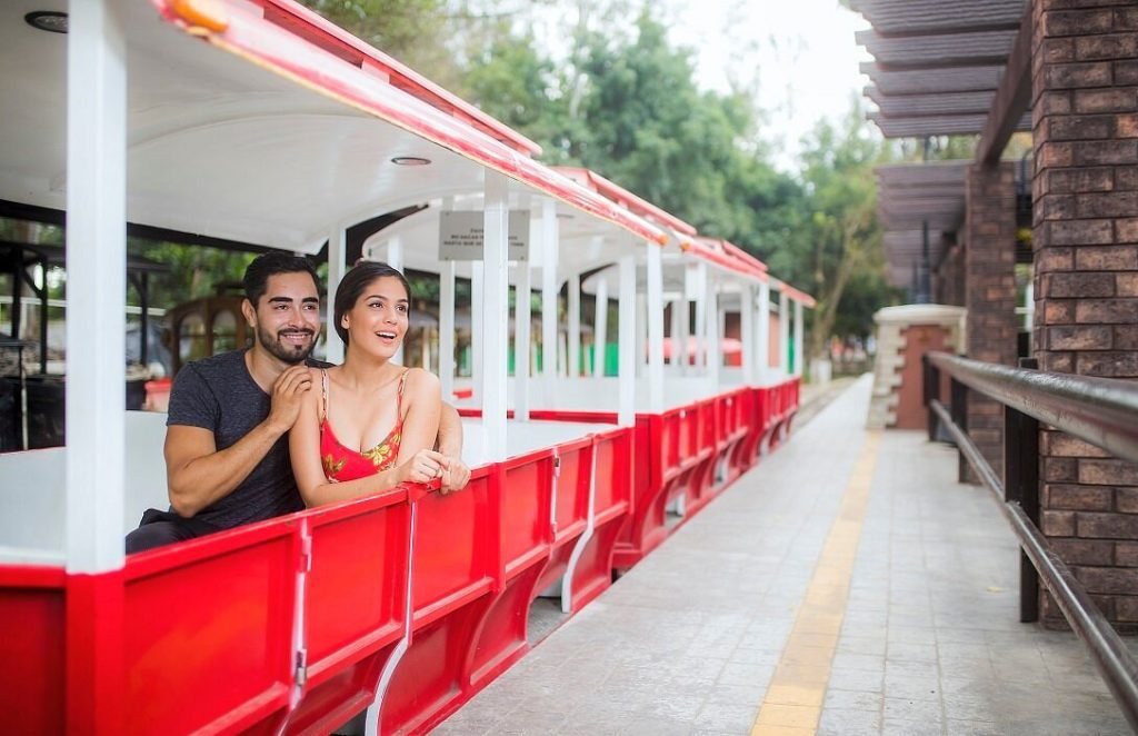Tren del Paseo de La Loma en Tepic, Nayarit