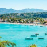 Vista panorámica de la playa de Guayabitos