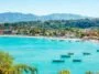 Vista panorámica de la playa de Guayabitos
