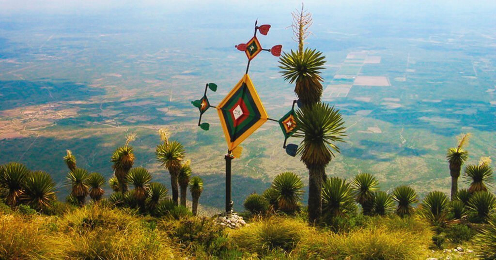 Ojo de dios, tejido ritual wixárika