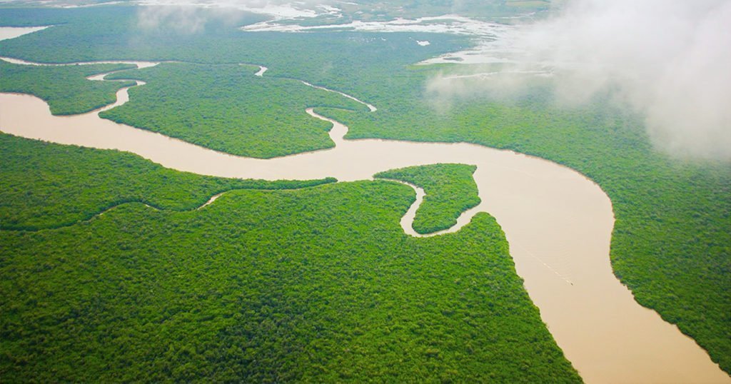 Paisaje de la Reserva de la Biosfera Marismas Nacionales Nayarit