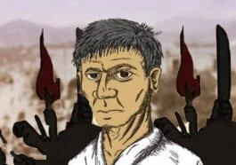 Ilustración del Indio Mariano y la rebelión en Tepic