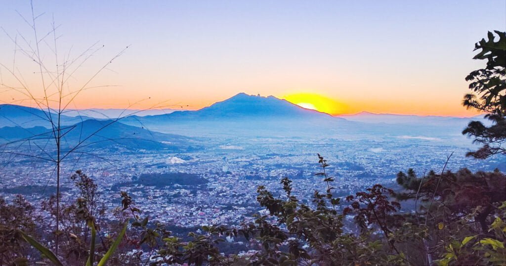 Vista panorámica del Cerro de San Juan en Tepic, Nayarit
