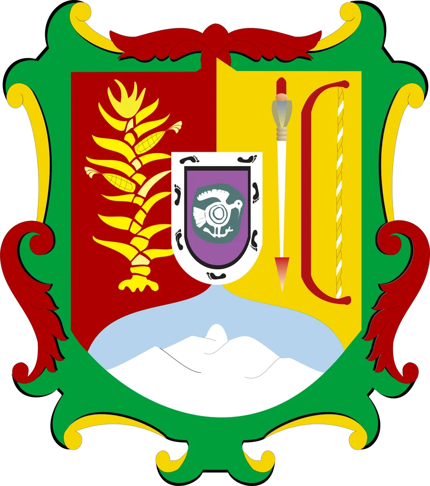 ¿Qué significa Nayarit? El origen del nombre del estado 2 Escudo de Nayarit, cuyo arco y flecha representan al rey Nayar