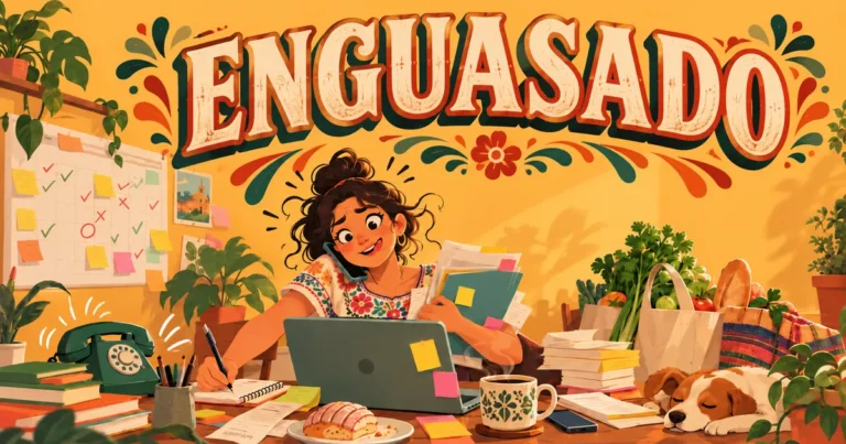 que significa enguasado portada
